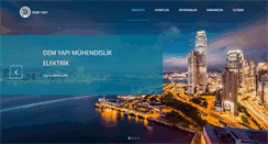 Desktop Screenshot of demyapimuhendislik.com